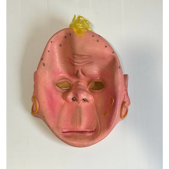 Spearhead Industries Giant Big Creepy Scary Man Mask Halloween Costume Rubber - Picture 2 of 11